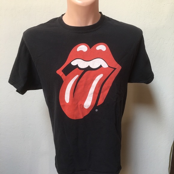 Rolling Stones T Shirt Top Tongue Out Stones Logo - Picture 2 of 7